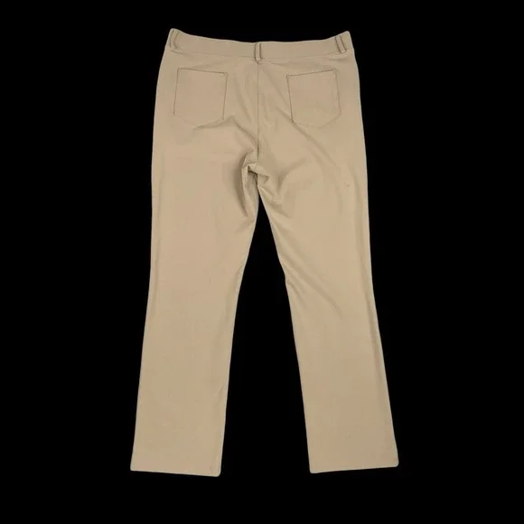 Baleaf Pants Women 2XLP Beige Elastic Waist Pull On Pockets Performance Stretch - Picture 6 of 16